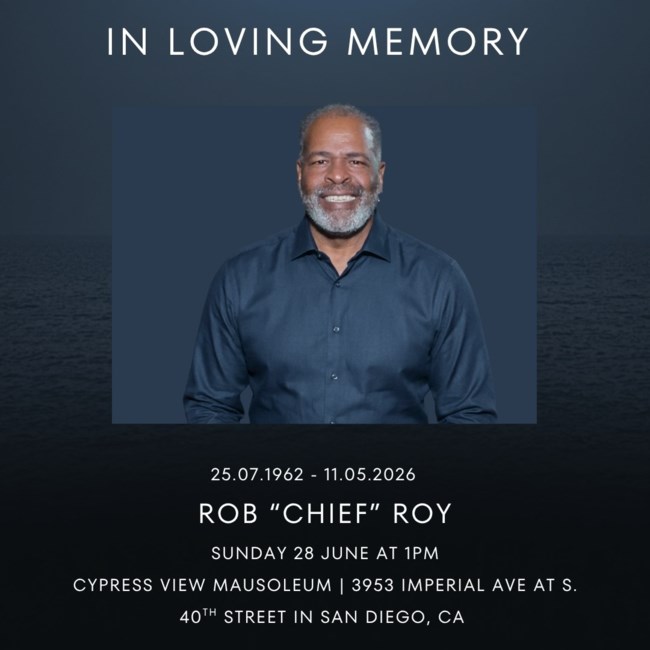 Obituary of Rob "Chief" Roy