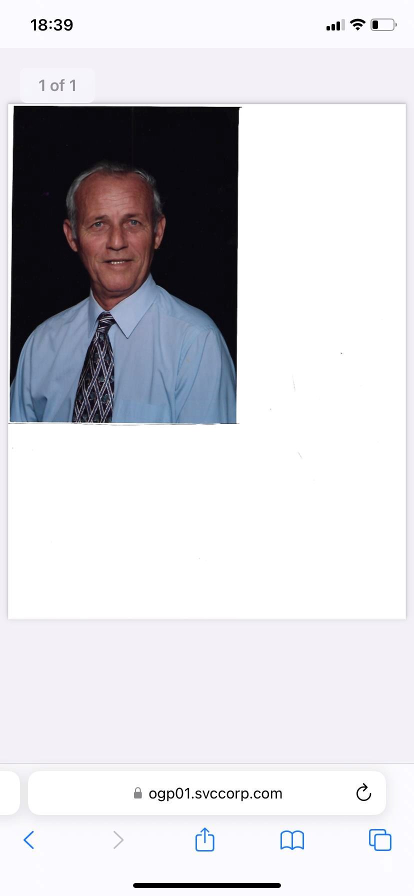 Obituario de Ronald James Whalen