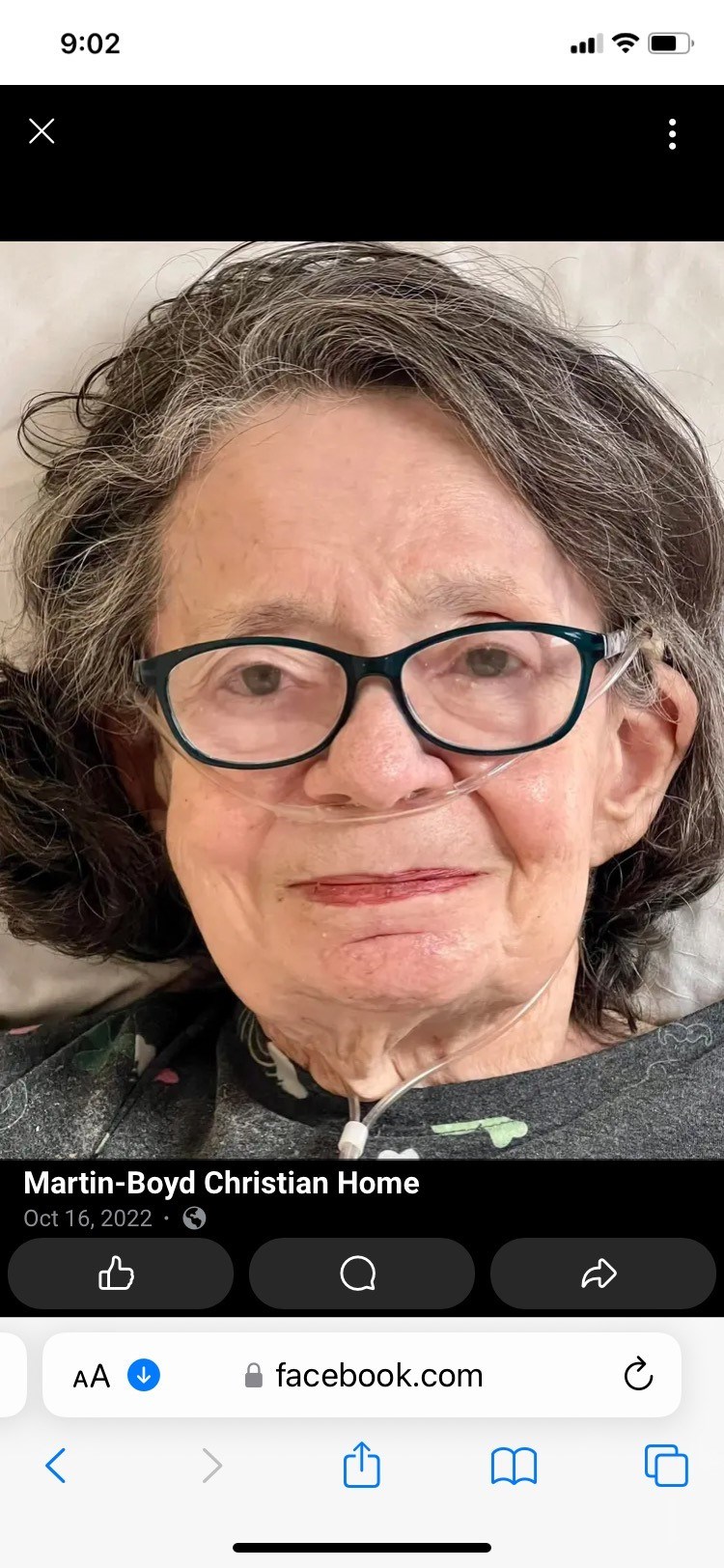 Obituary of Winifred Jo Thomas