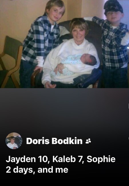 Obituary of Doris Adrian Bodkin