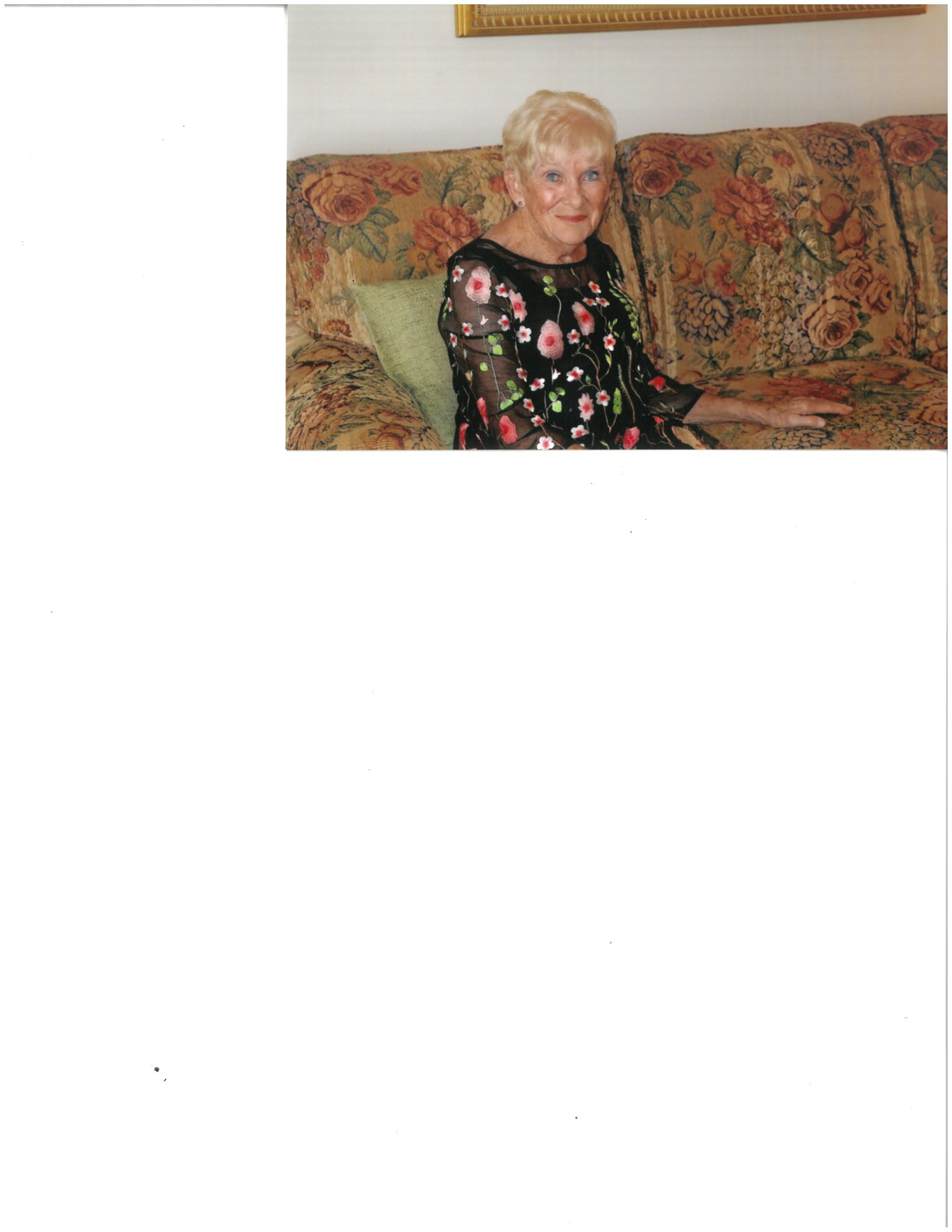 Obituary of Ruth Moriarty