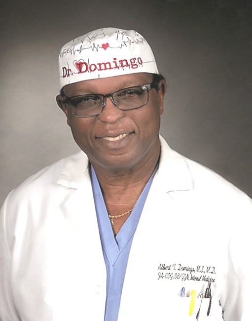 Avis de décès de Dr. Albert Tunji Domingo