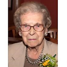 Avis de décès de Mabel Olive Brown