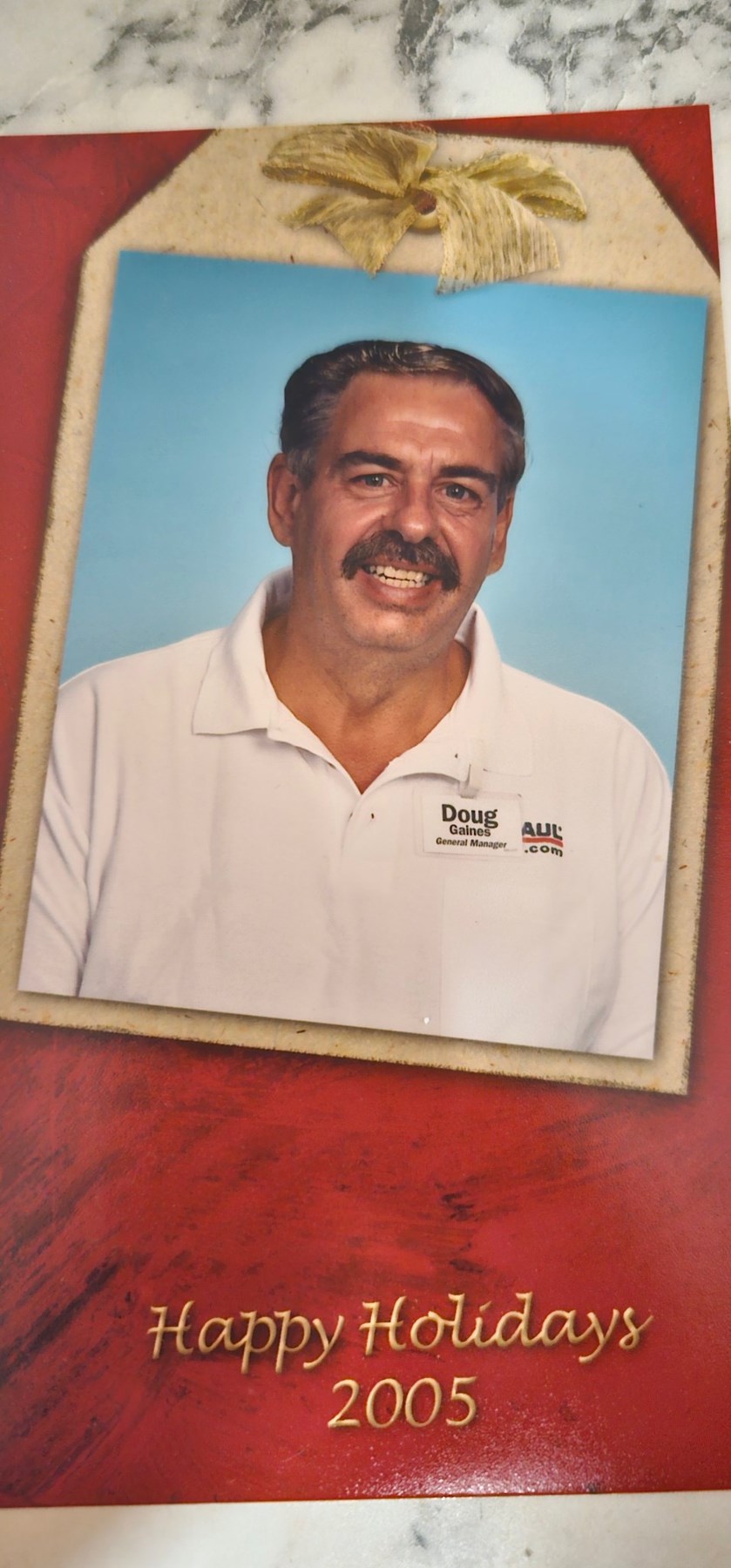 Avis de décès de John Douglas Gaines