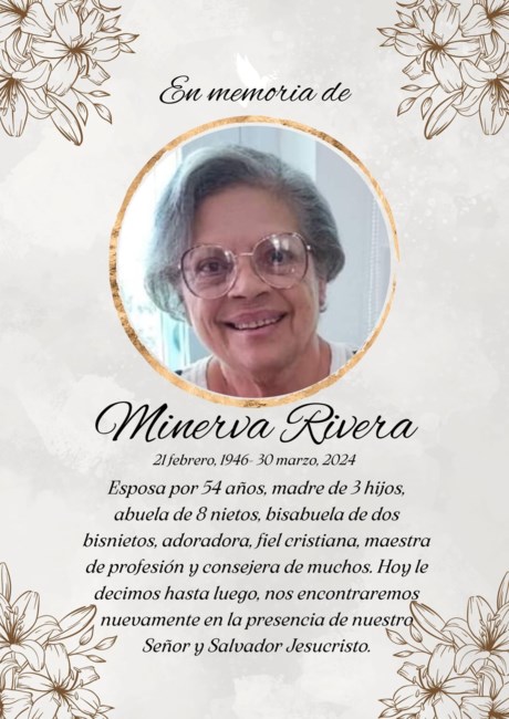 Obituary of Minerva Rivera Castro