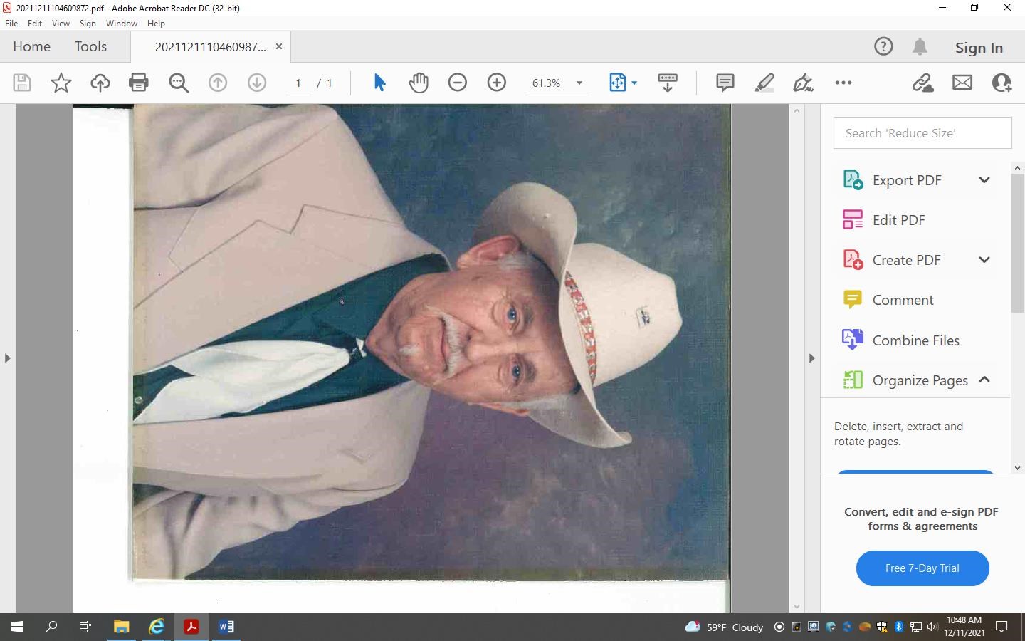 Obituary of Gerald Lee Godwin