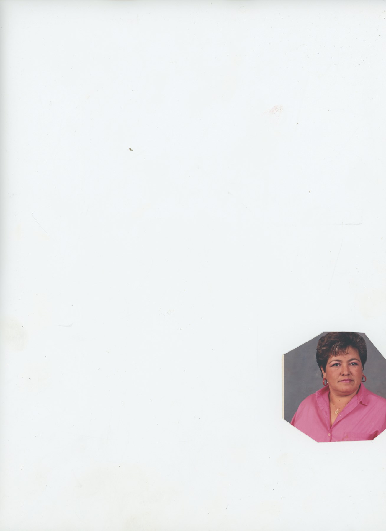 Obituary of Maria Victoria Flores