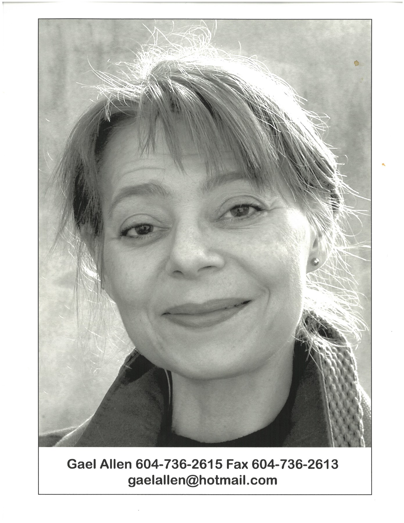 Obituary of Gael Frances Allen