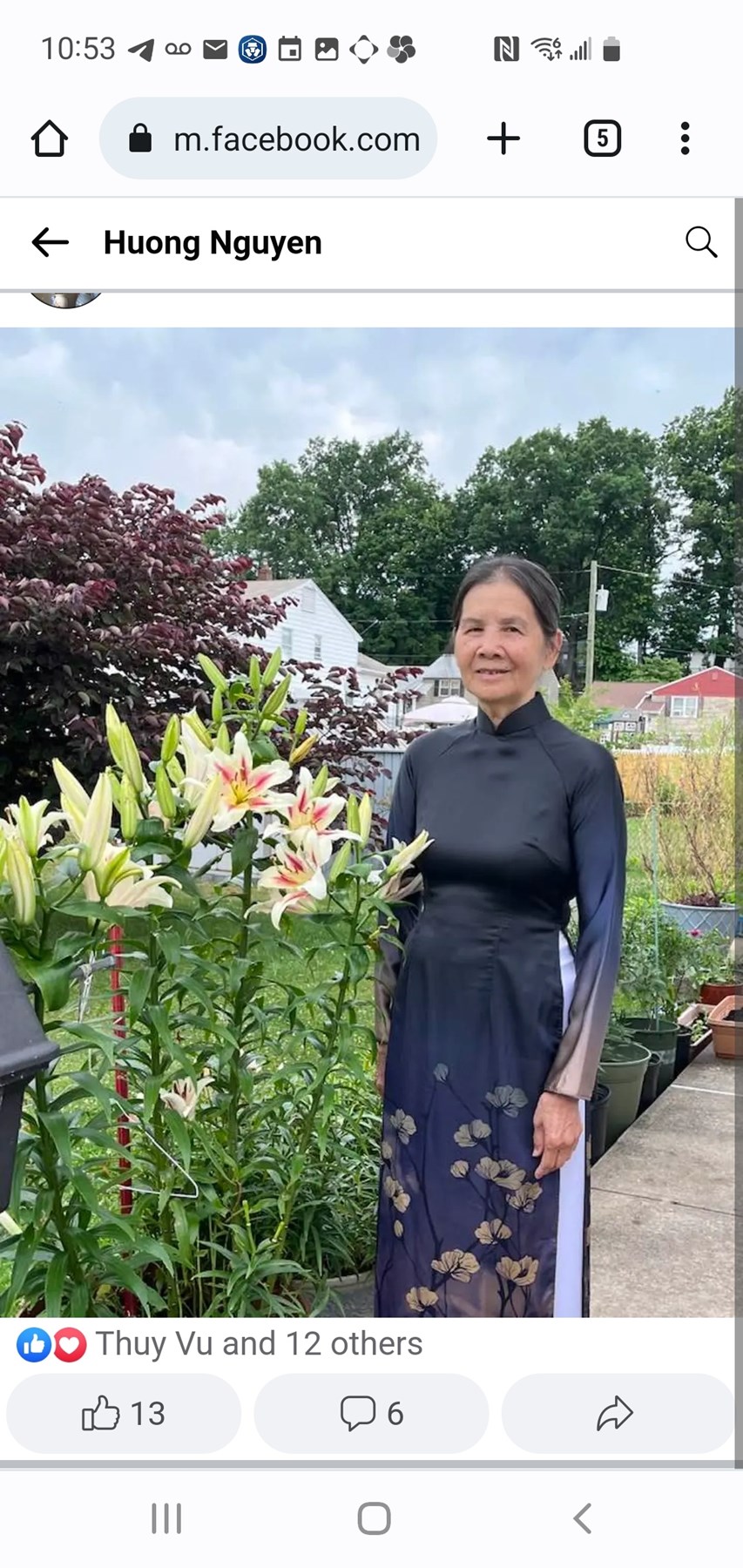 Obituary of Mai Thi Tuyet Nguyen