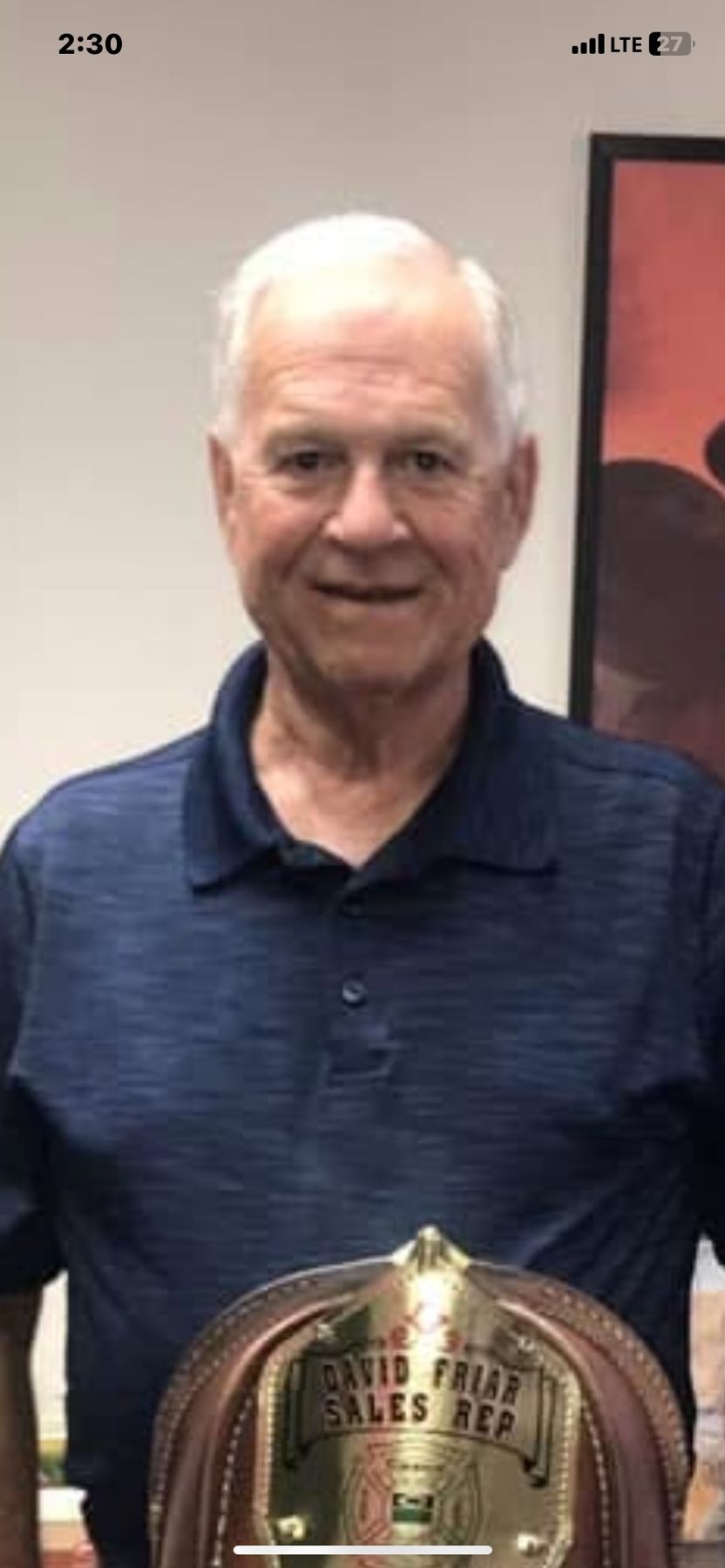 Obituary of John David Friar