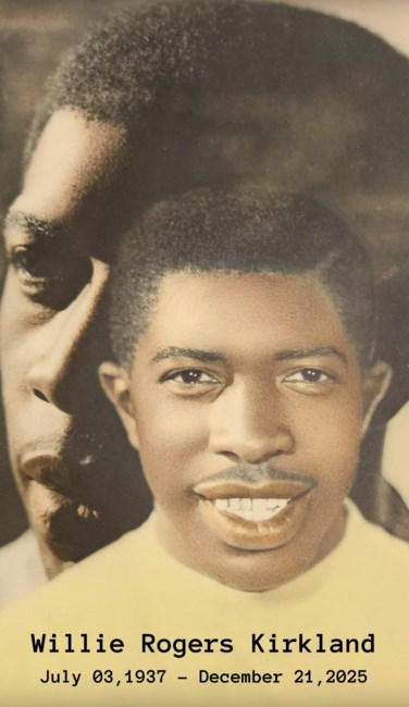 Obituary of Willie Rogers Kirkland