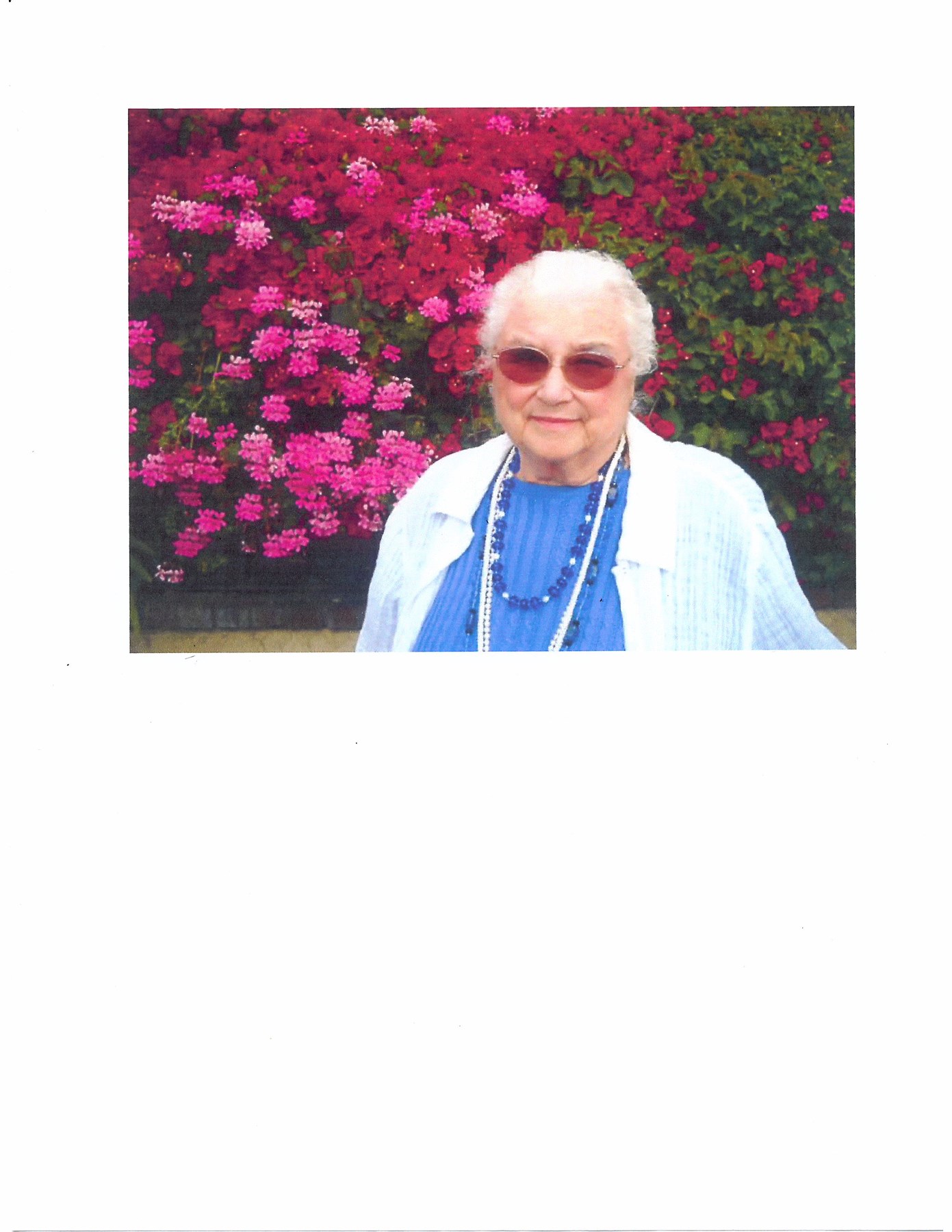 Obituary of Joyce H Settle