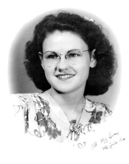 Avis de décès de Marjorie Lee Bouse