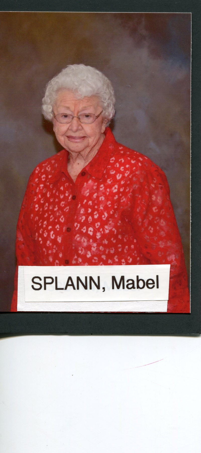 Avis de décès de Mabel Ray (Brooks) Splann