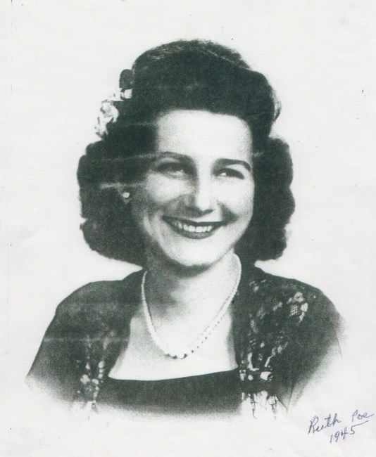 Obituary of Ruth Poe Weir
