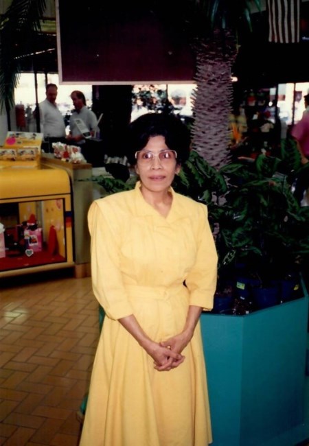 Avis de décès de Manuela Rivera