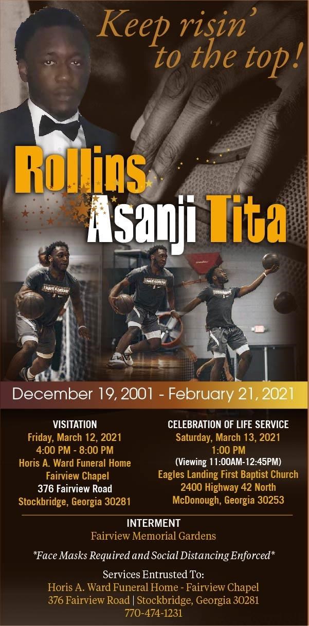 Obituary of Rollins Asanji Tita