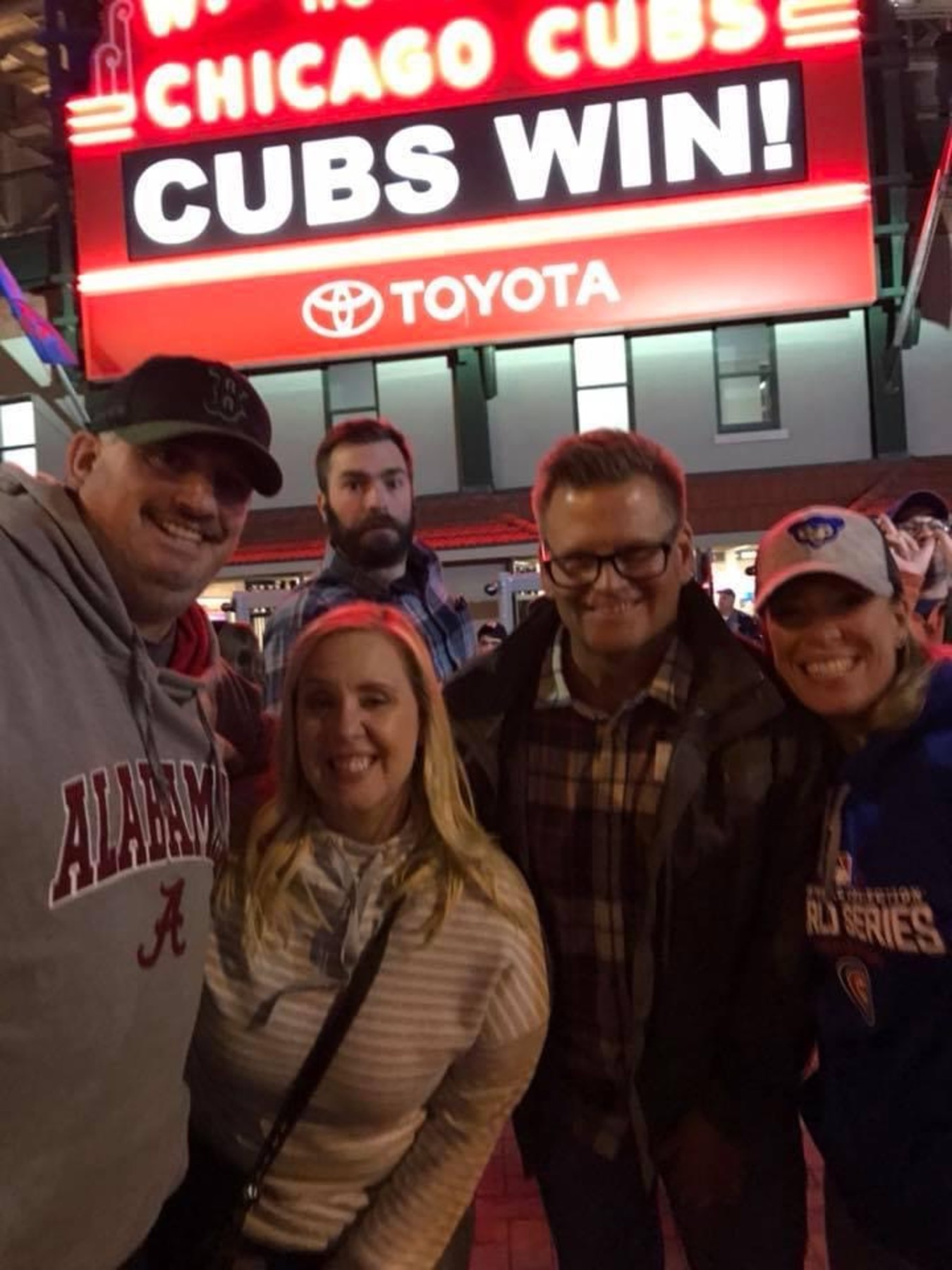 Cardinals vs Cubs..hahaha sorry Lauren-this was too funny!