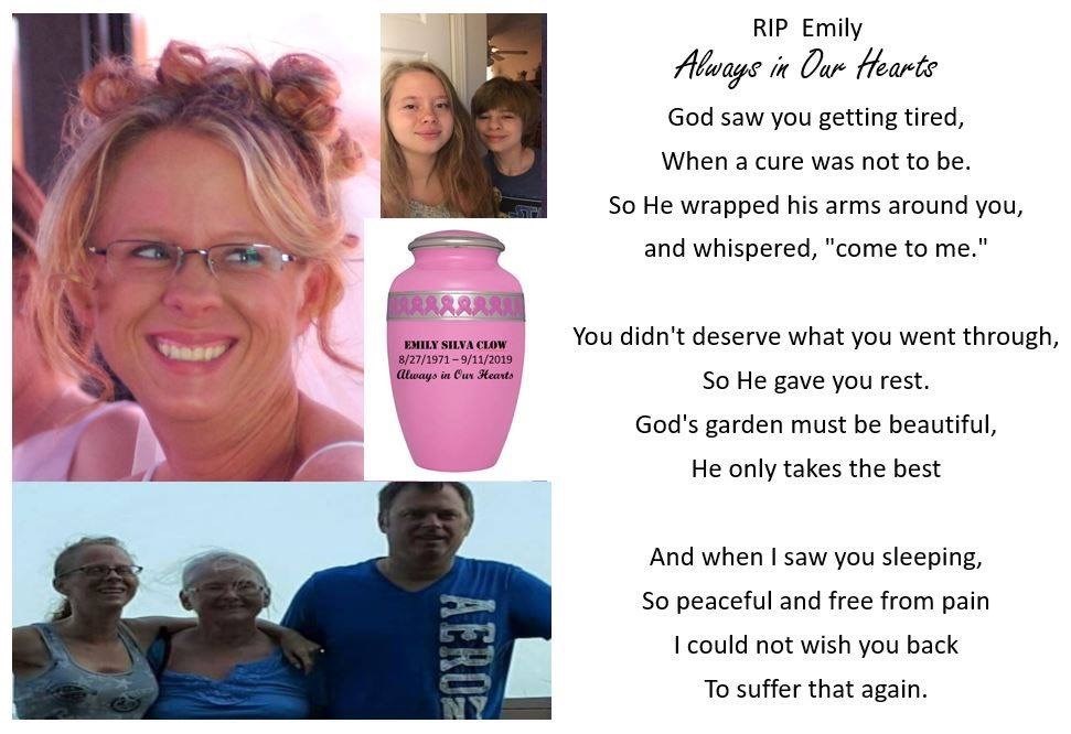 Obituary of Emily Susan (Silva) Clow