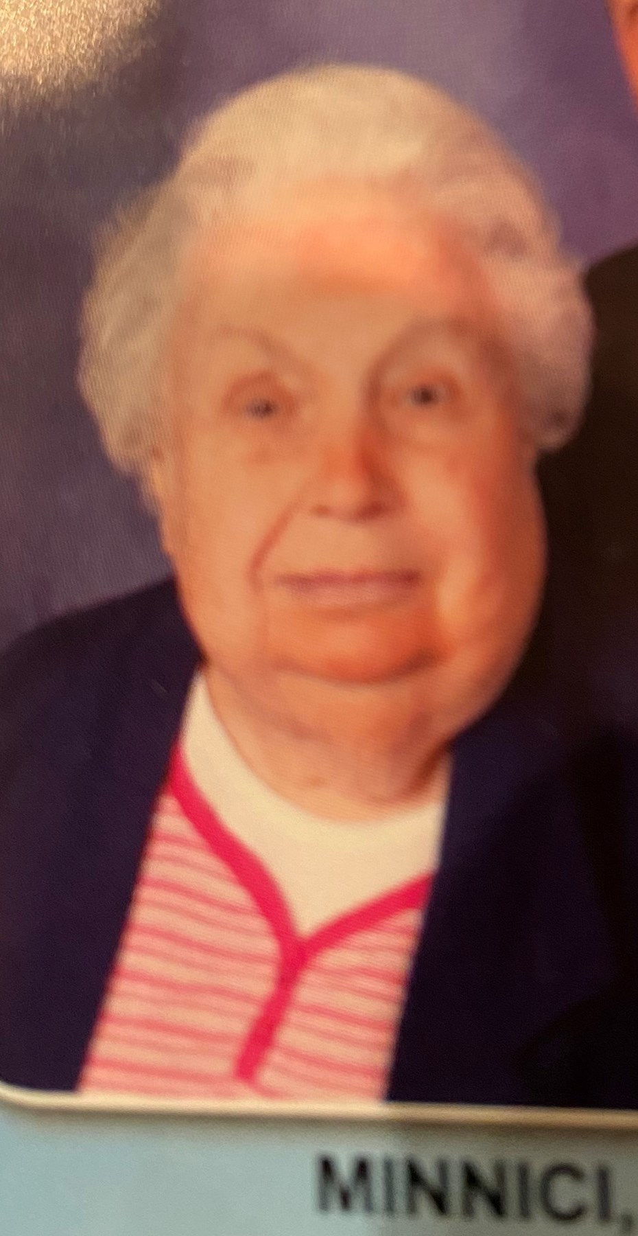 Obituary of Mary Y. Minnici