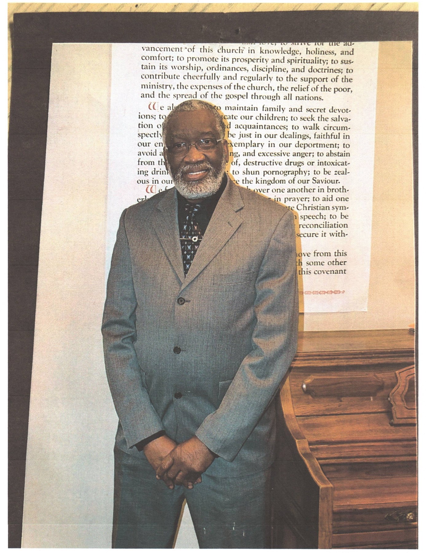 Obituary of Mr. Chester C. Nicholas