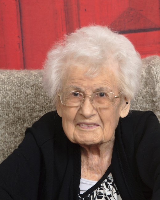 Obituary of Gertrude "Gerty" Maude Burton