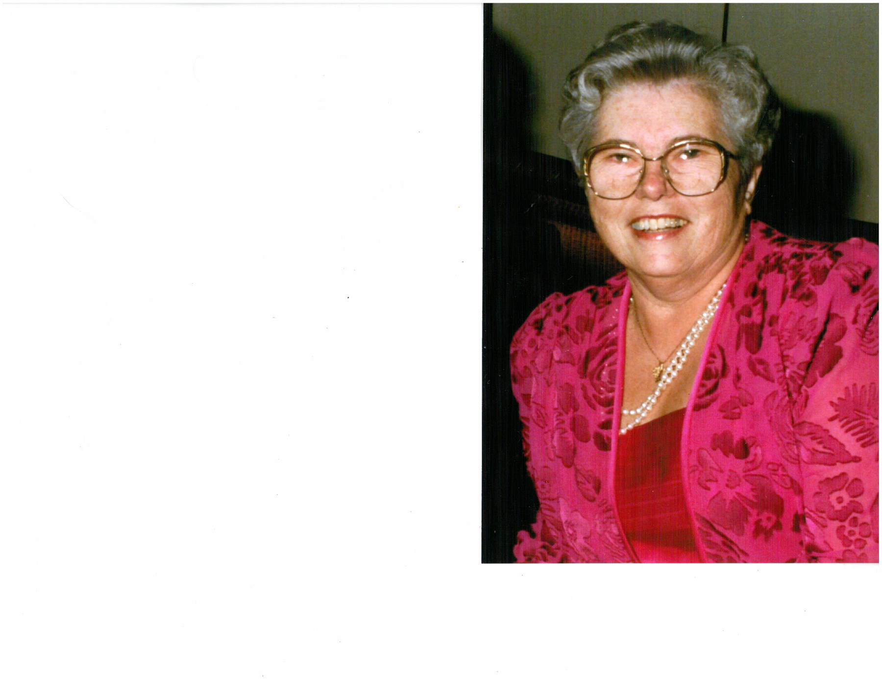 Obituario de Emma Emelie Knopp