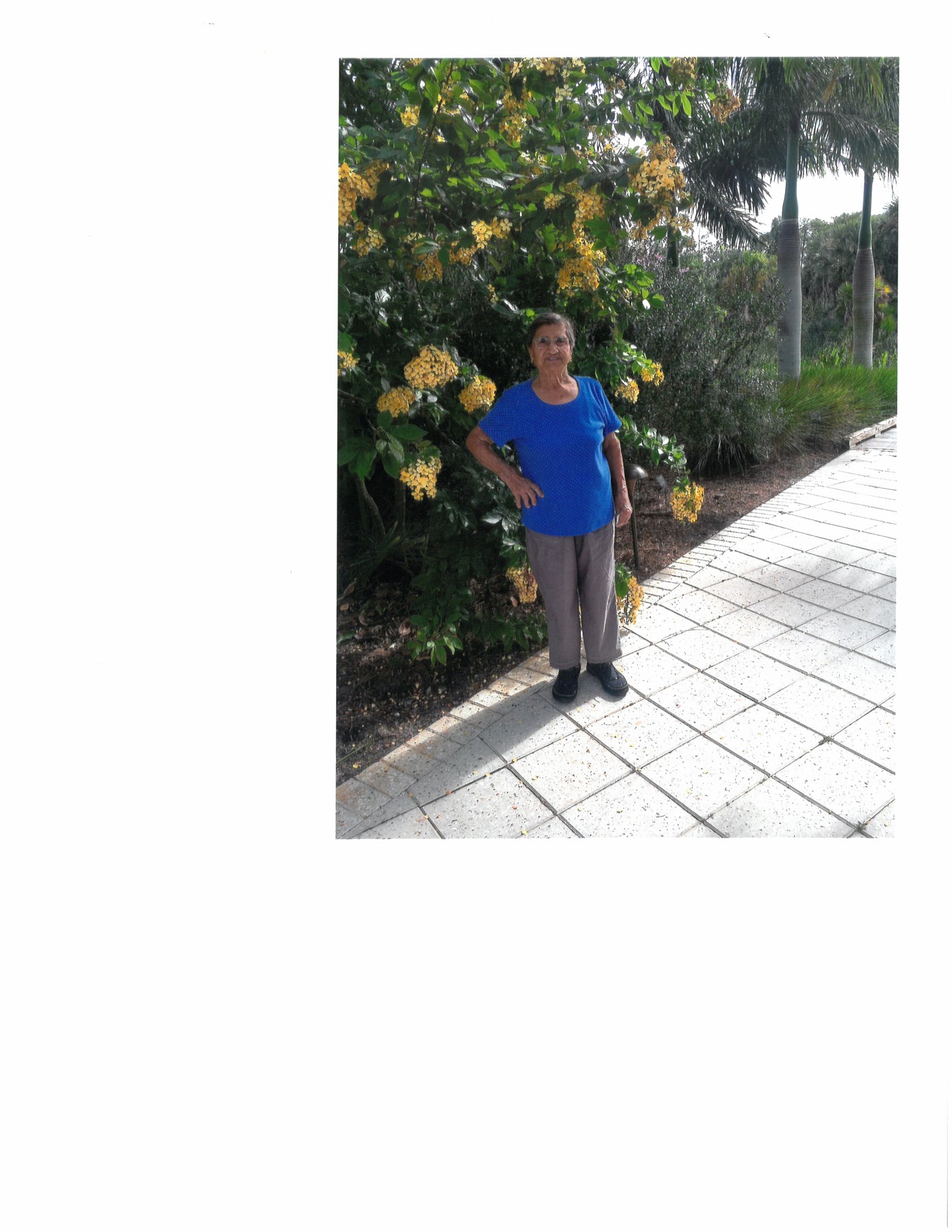 Obituary of Maria Tenore