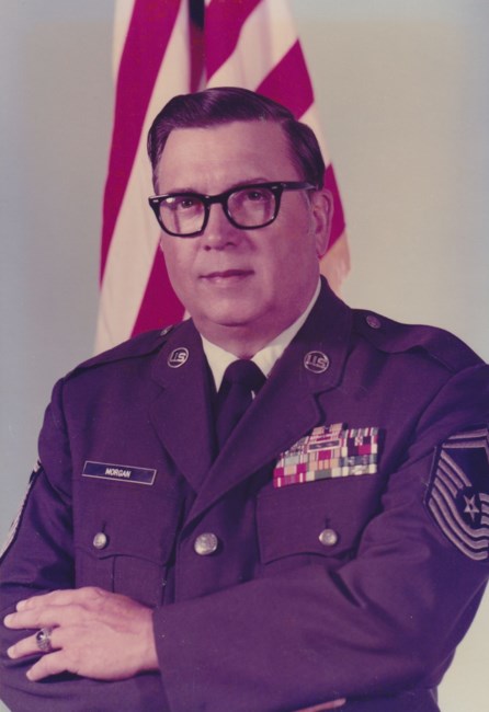 Avis de décès de CMSgt. Herbert Henry Morgan U.S. Air Force, Retired