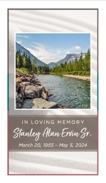 Obituary of Stanley Alan Ervin Sr.