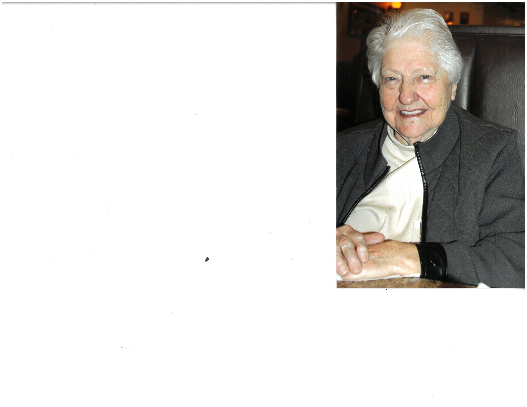 Obituary of Mrs. Ella Mae Adams