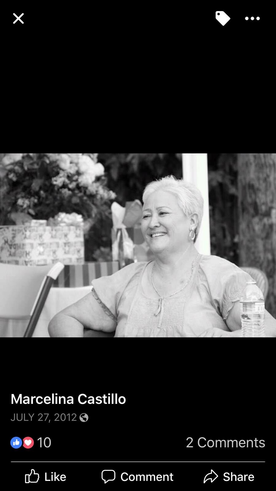 Obituary of Marcelina T. Castillo