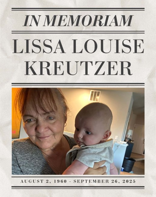 Obituary of Lissa Louise Kreutzer