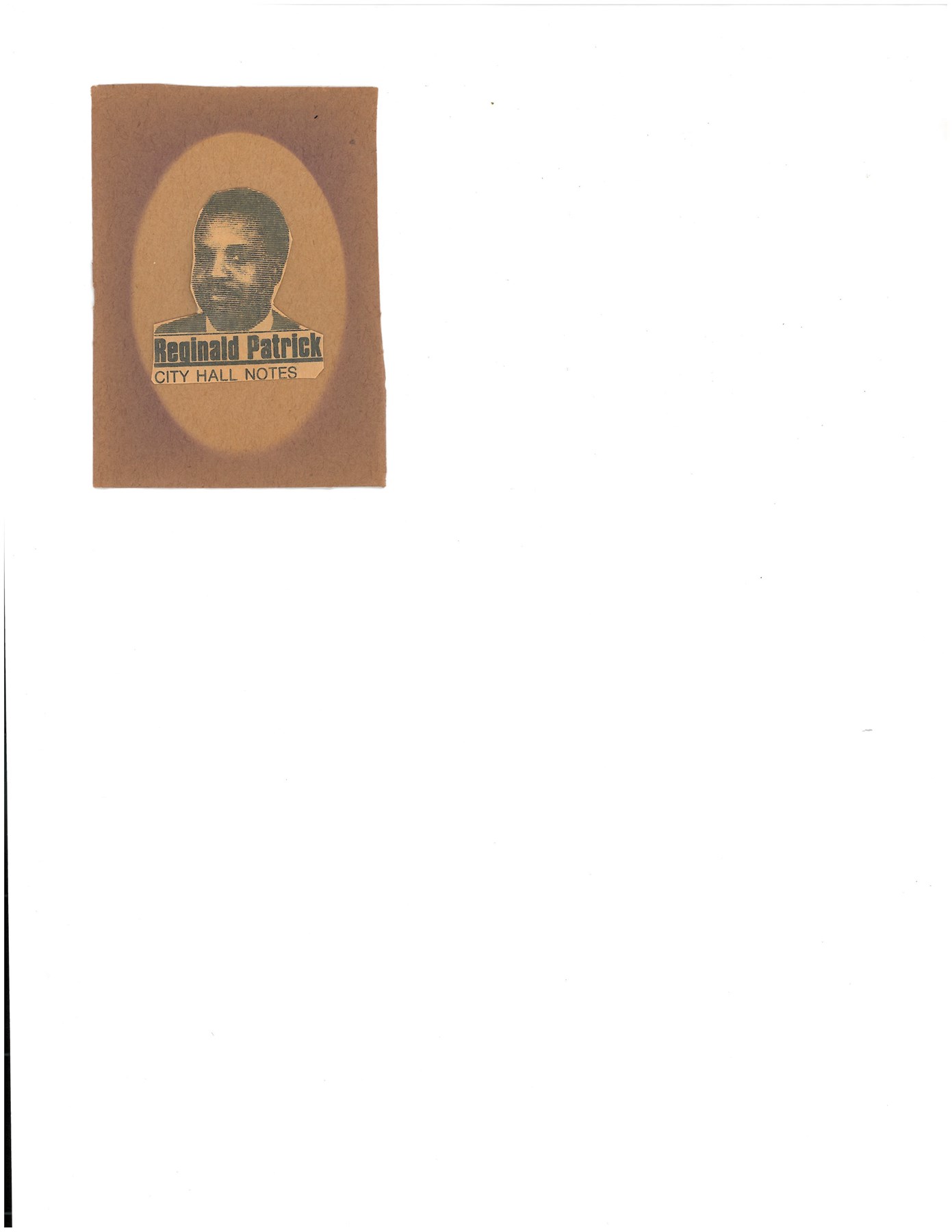 Obituary of Reginald Patrick