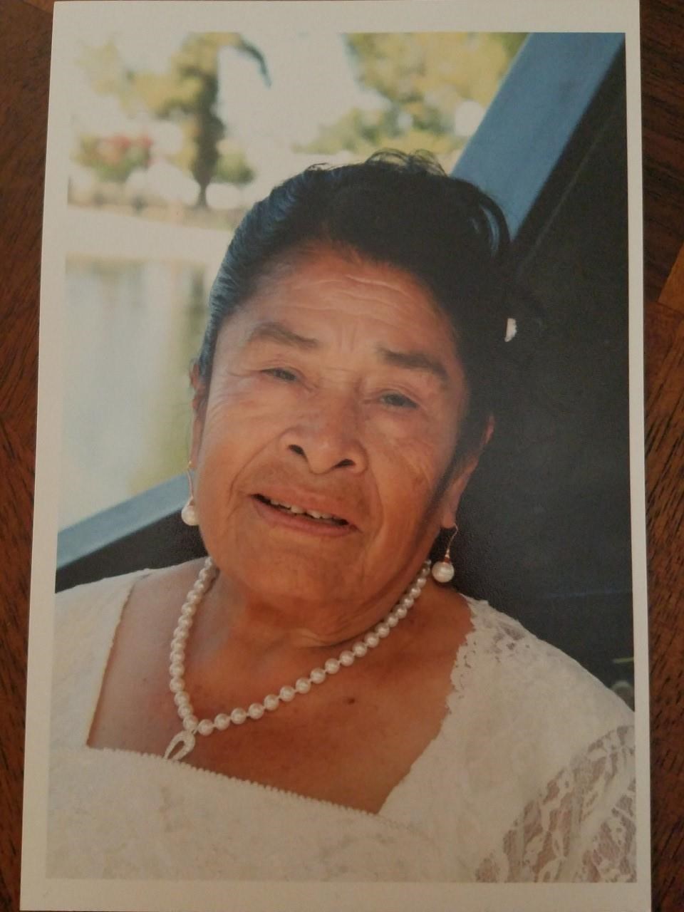Obituary of Francisca Isabel Garcia De Zaragoza