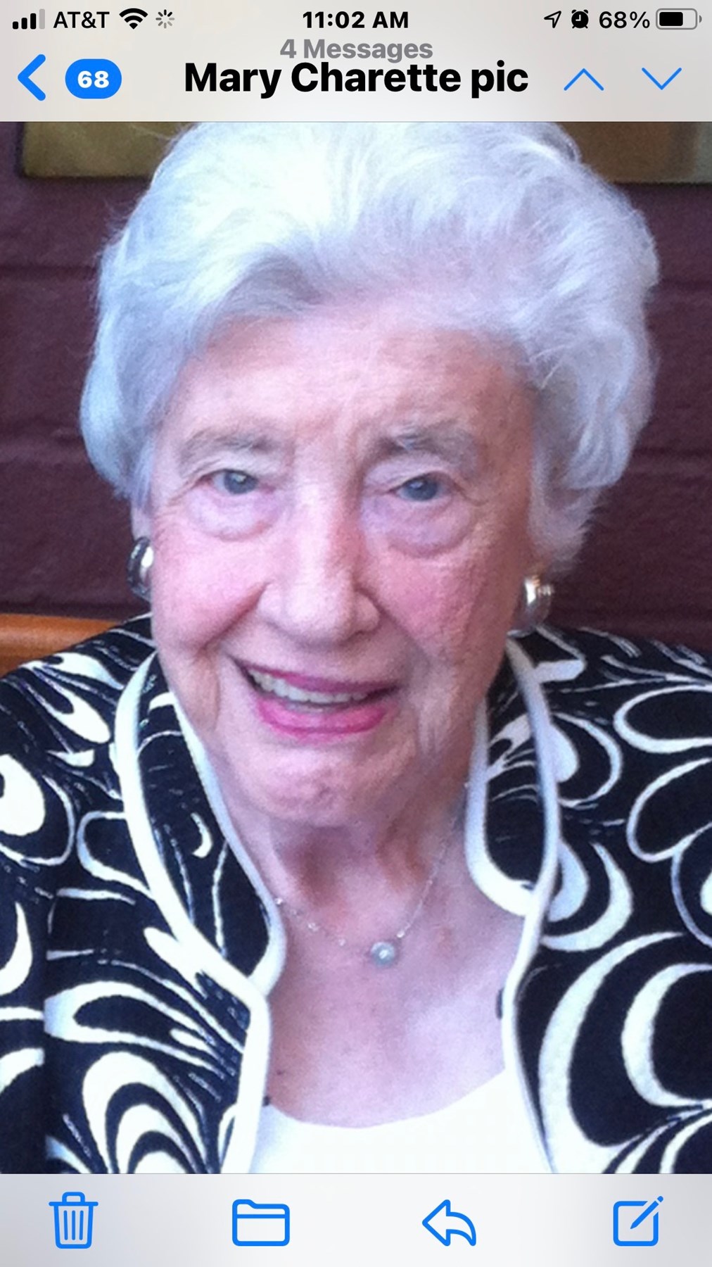 Obituary of Maria "Mary" Theresa Charette