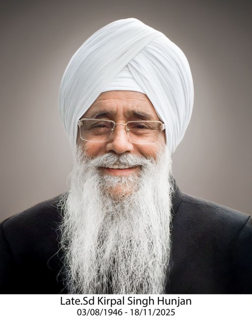 Obituario de Kirpal Singh Hunjan