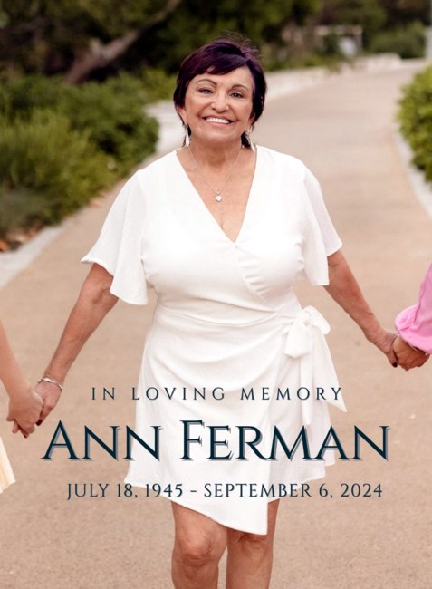 Obituary of Ann Ferman