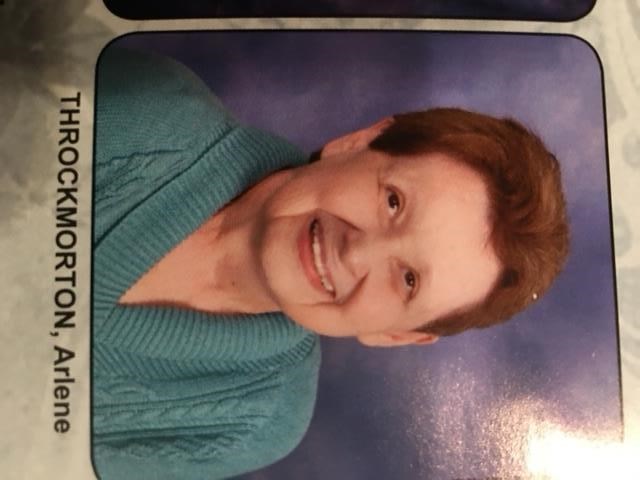 Obituary of Arlene Frances Throckmorton