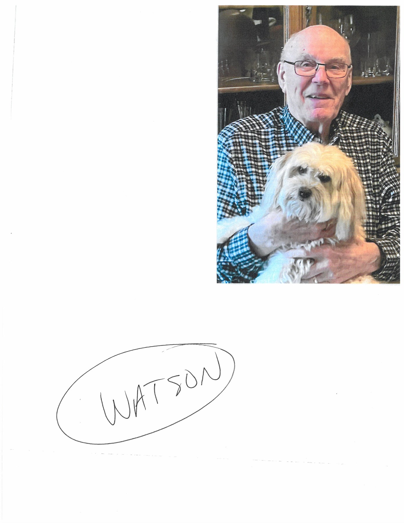 Obituary of Donald Charles Henry Watson