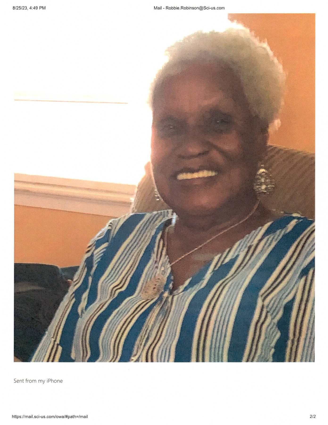 Obituary of Julia Woodson