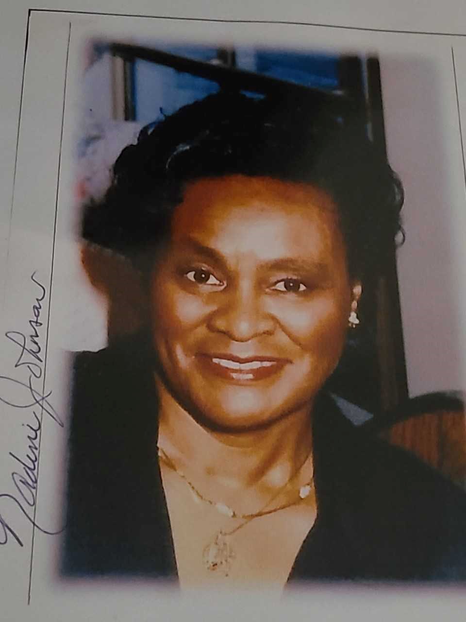 Obituary of Nadine Johnson