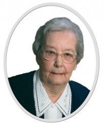 Avis de décès de Sr Évangeline Blanchard