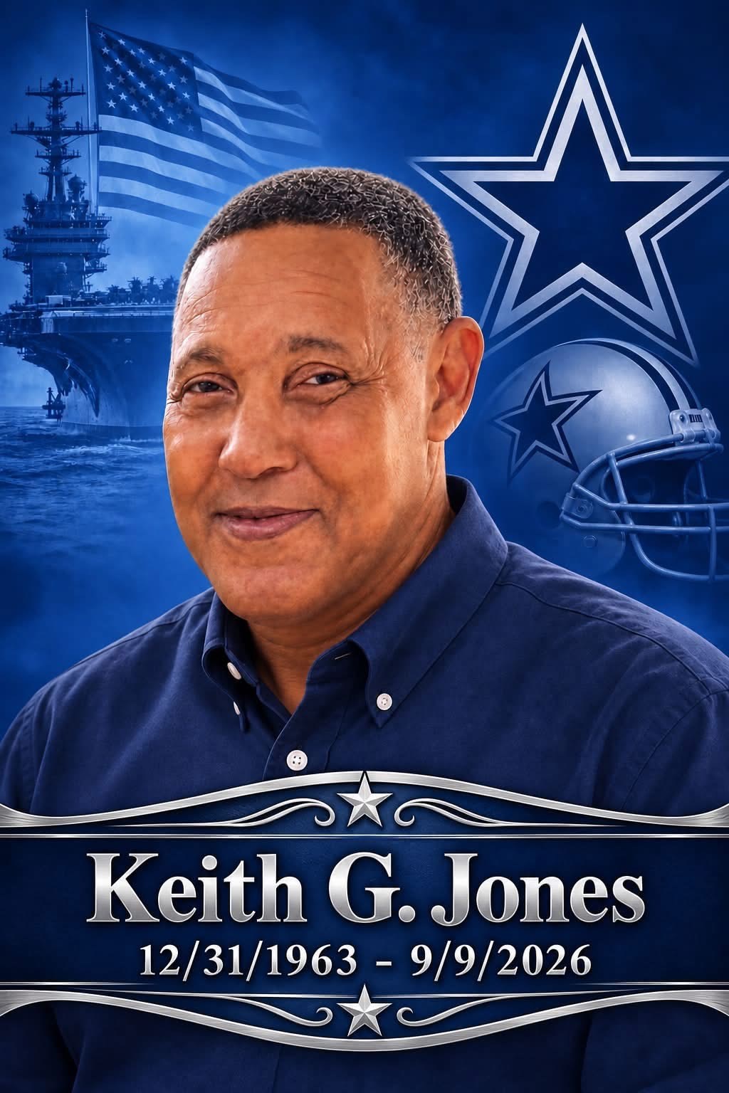 Portrait of Keith Gerard Jones