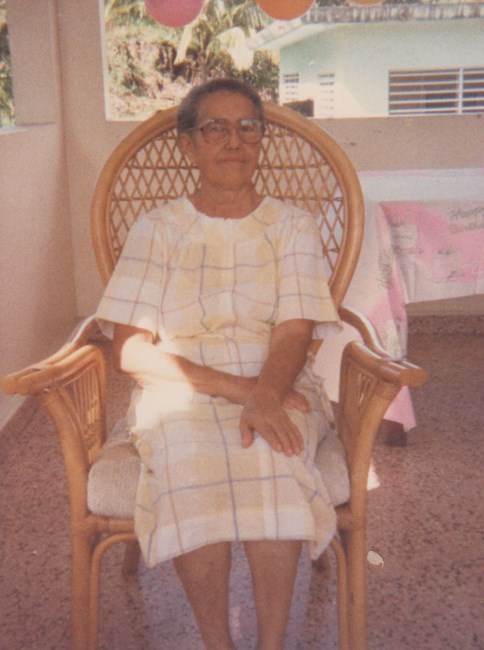 Obituary of Sra Aurora Rodríguez Colón