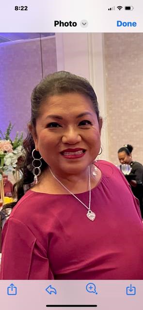 Obituary of Delia Evangelista Calara