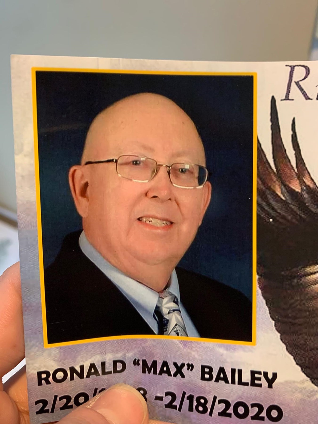 Obituary of Ronald Max Bailey