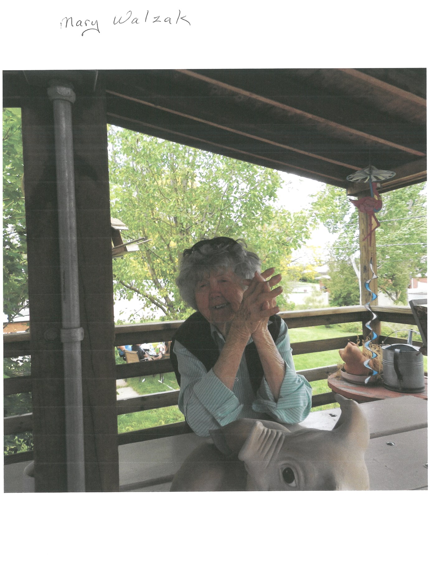 Obituary of Mary H. Walzak