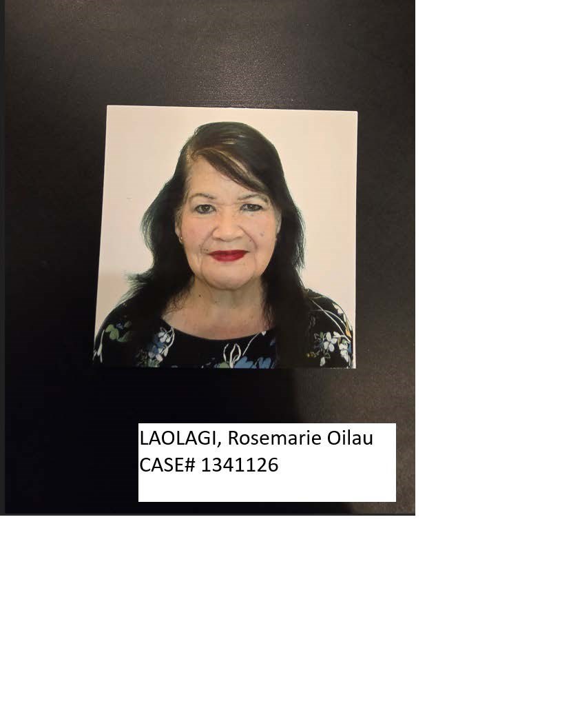 Obituary of Rosemarie Oilau Laolagi