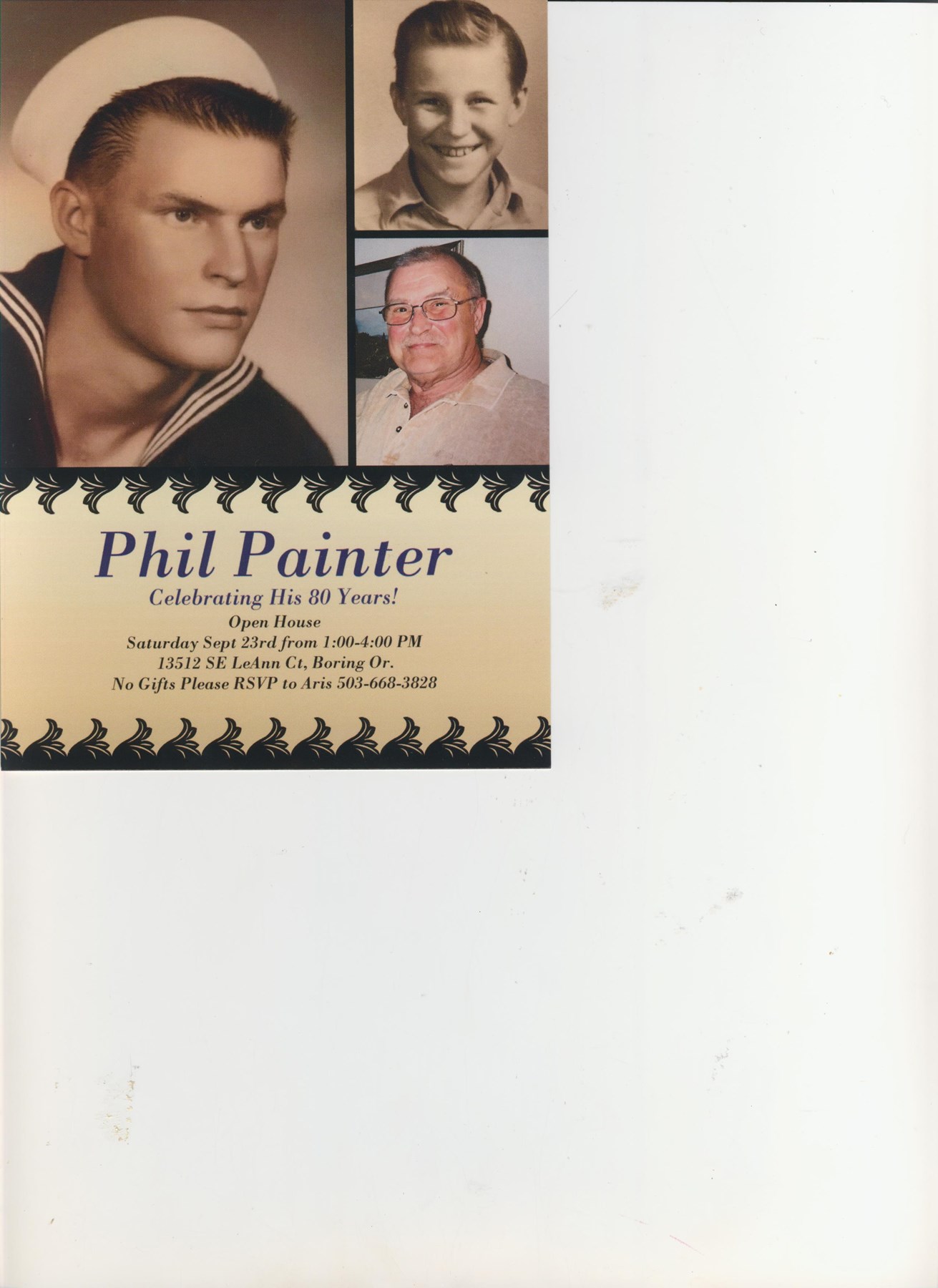 Obituary of Phillip Stephen Painter